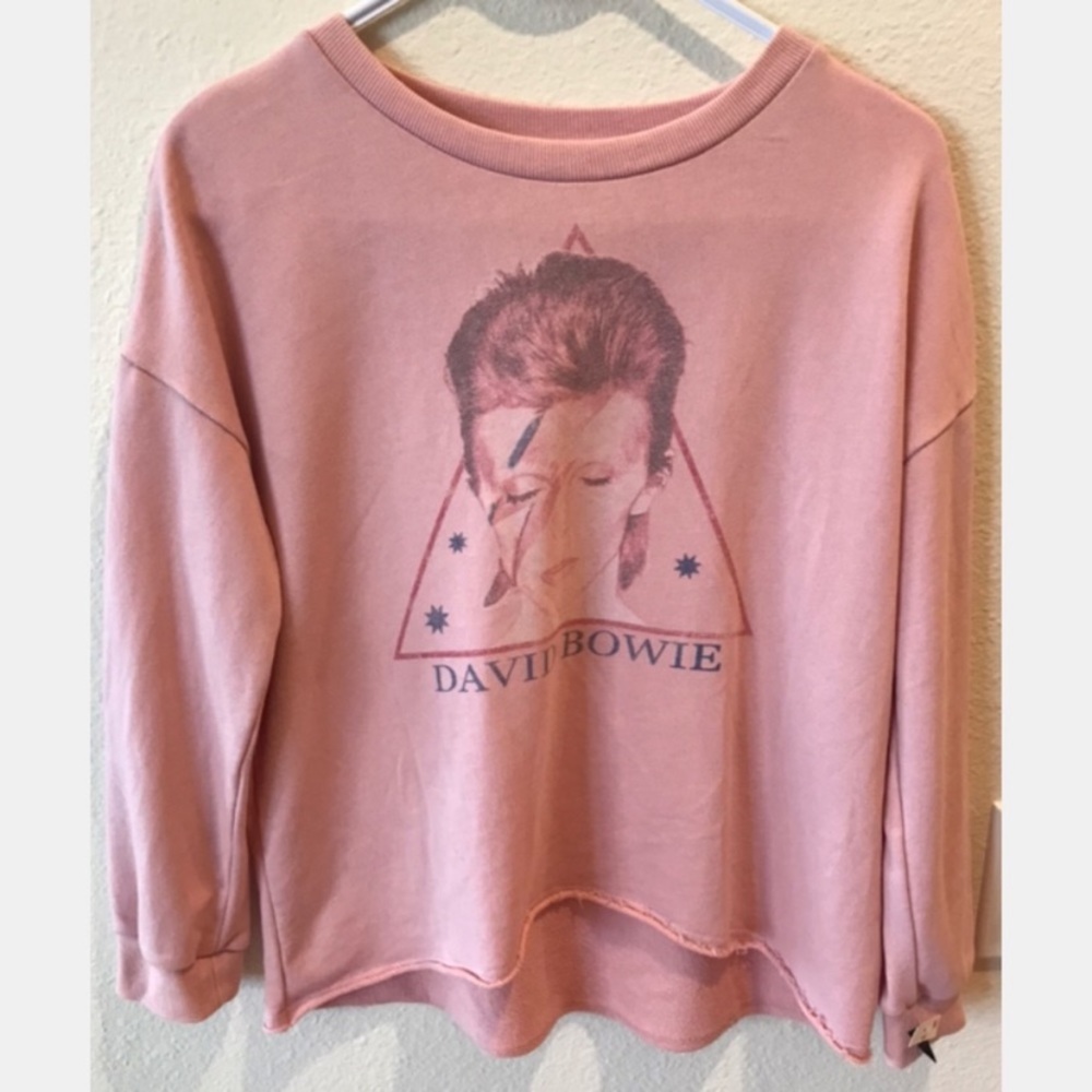 David Bowie graphic long sleeve